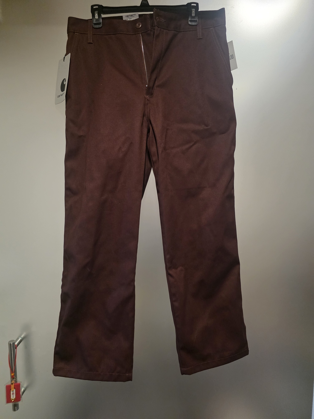 Carhartt Men's Dark Brown Work Chinos